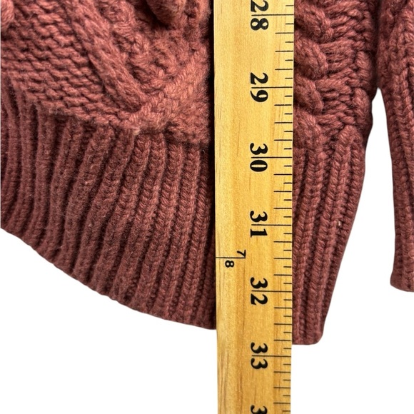 ARITZIA Wilfred Diderot Cardigan Sweater Women’s Brown Size 2XL Boho Slouchy - Picture 6 of 10